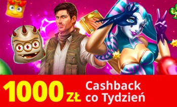 Cotygodniowy cashback w Casibon