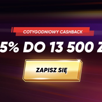 Cotygodniowy cash back sięgający nawet 13 500 zł jest w zasięgu ręki