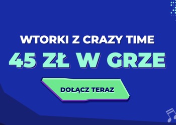 Odbierz swój bonus z Crazy Time